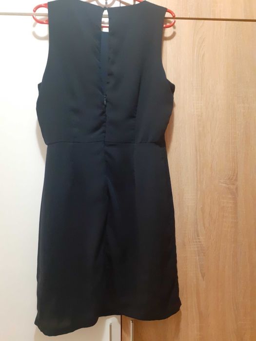 Тъмносиня елегантна рокля