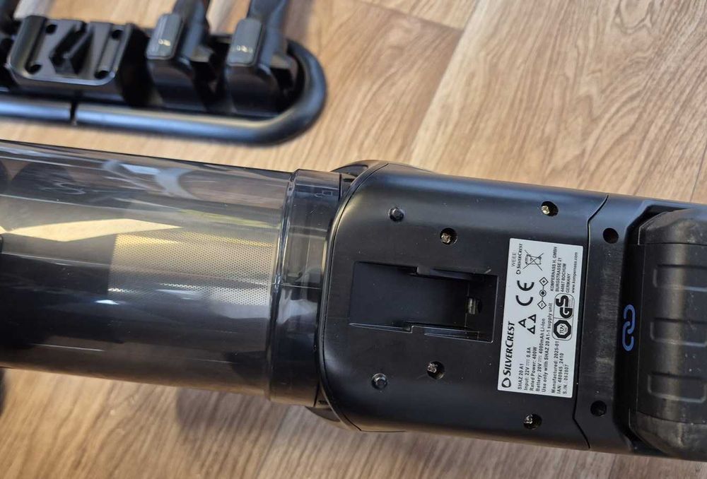 Безжична Циклонна Прахосмукачка SILVERCREST Parkside SHAZ 20 A1 x20 батерии