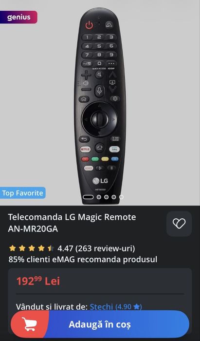 NanoCellTV, 43NANO75,Televizor LED/LG-Nanocell,-Diagonala 108cm, Nou,