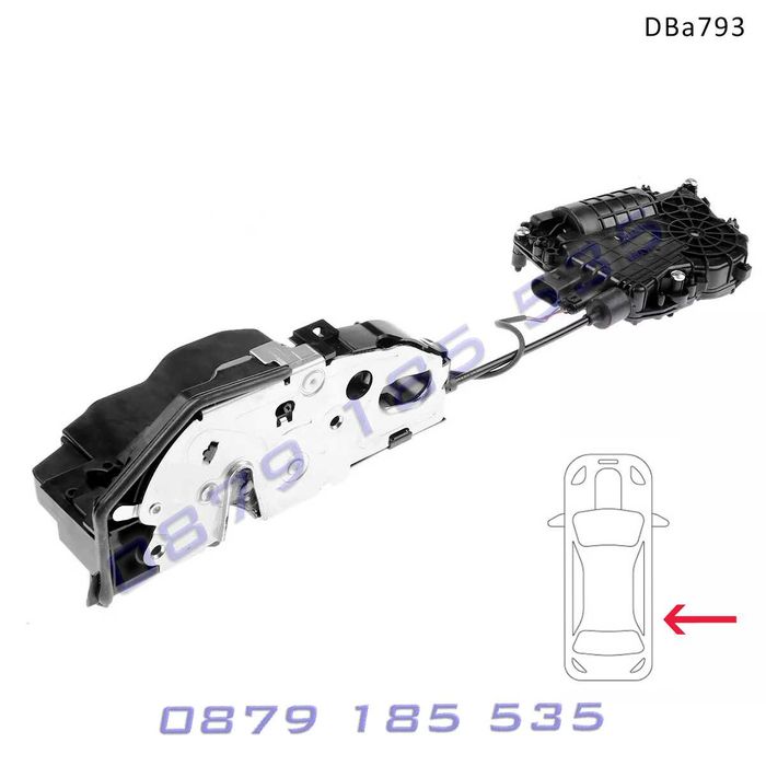 Брава вакуум задна дясна врата BMW 5 F10/F11 7 F01/F02/F03 бмв ф10 ф01