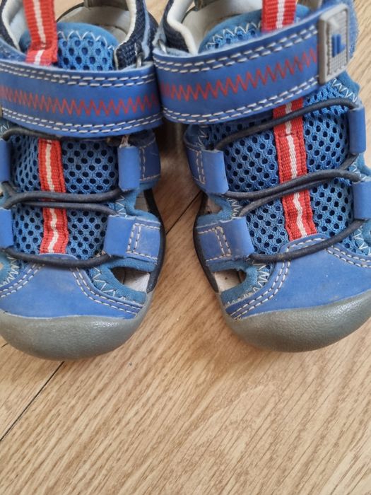 Sandale copi din piele, mărimea 23,Fila