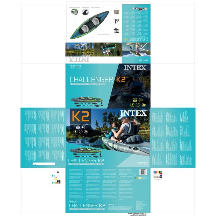 Vand Caiac / Barca Gonflabil 2 persoane - pompa + 2 vasle incluse
Dime