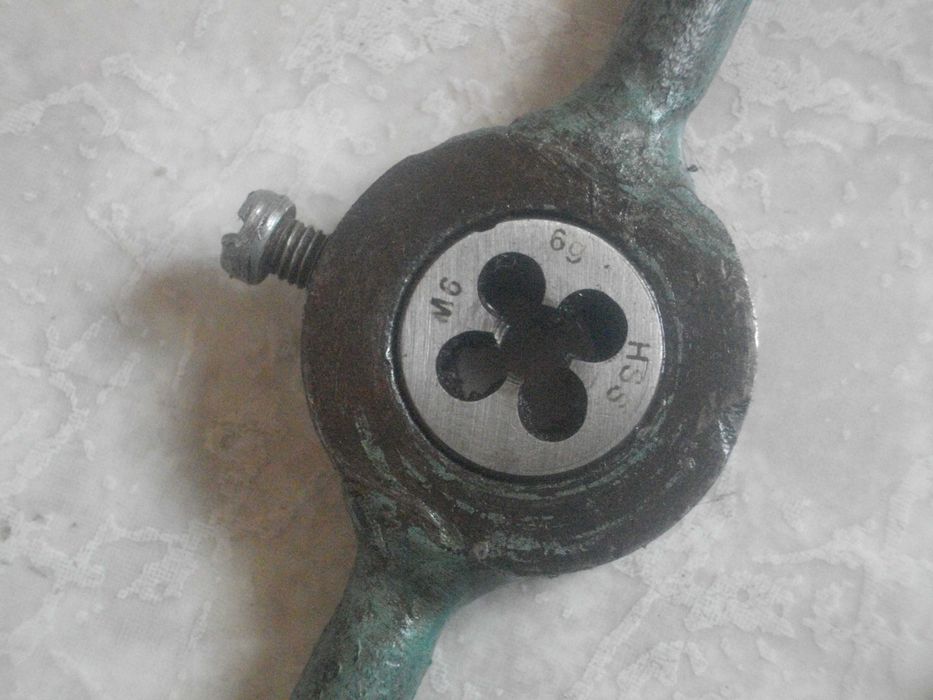 Нова Соц НРБ Българска плашка за външни резби Различни с държач върток