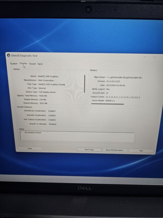 Laptop Dell Latitude 5540