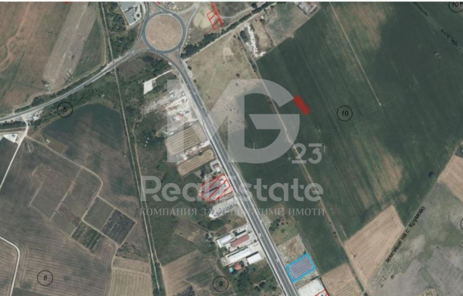 Парцел в Пловдив-Индустриална зона - Юг площ 4468 цена 558500