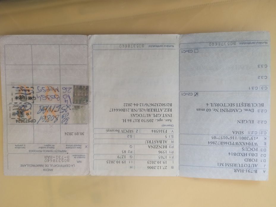 Ford focus 2006 km reali gaz