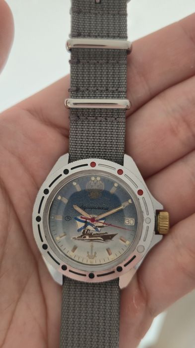 Vostok admiralskie + curele nato