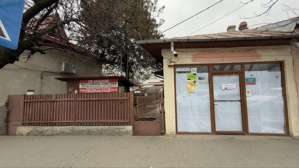 De vanzare Spatiu comercial+casa+teren