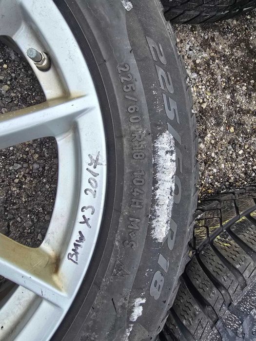 Лети джанти с зимни гуми Pirelli за BMW X3 G01