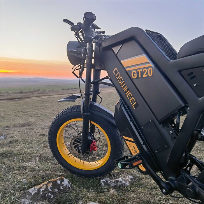 Електрически велосипед COSWHEEL GT20 PRO –Двоен мотор (3000W Peak)