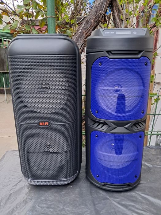 Speaker Bluetooth Karaoke + Microfon Telecomandă