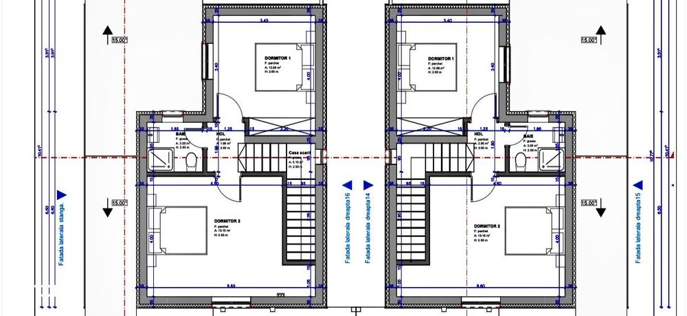 Casa individuala, 4 camere, 100 mp utili, 372 mp teren - Sanandrei