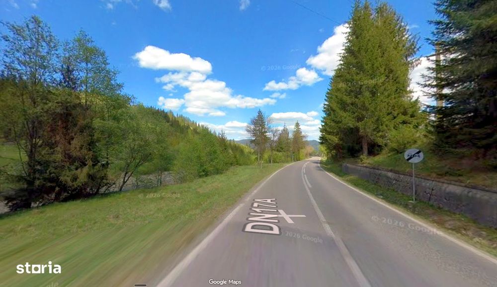 TEREN INTRAVILAN 2000 mp – 32 m la drum – Acces DN17A, BUCOVINA!