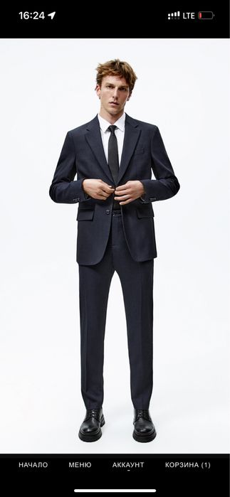 продам новый костюм Zara