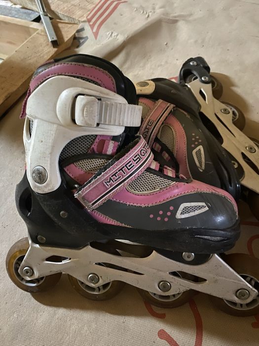 Кънки/ролери за момиче сой луна и розови