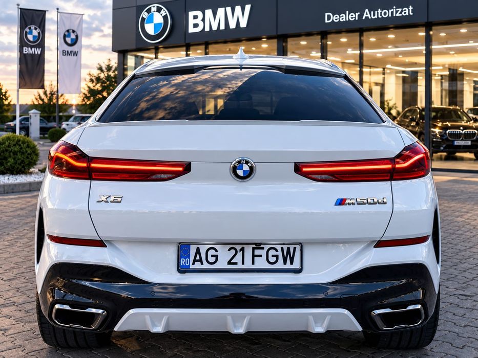 BMW X6 2021 M50D 49000Km Extra Full Impecabil 55000Euro