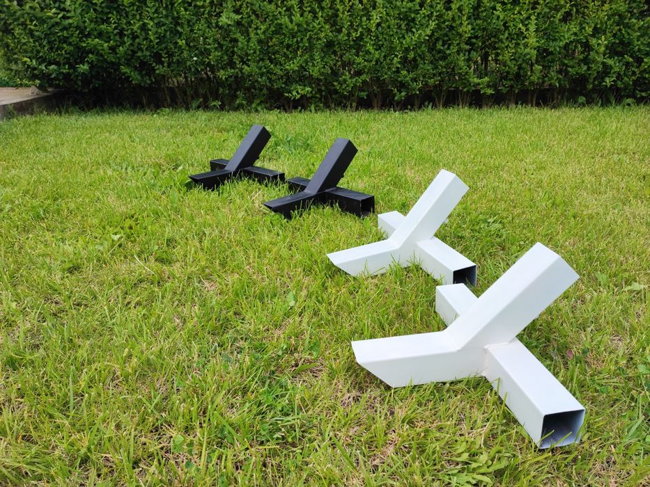 Комплект метални основи за стойка за хамак