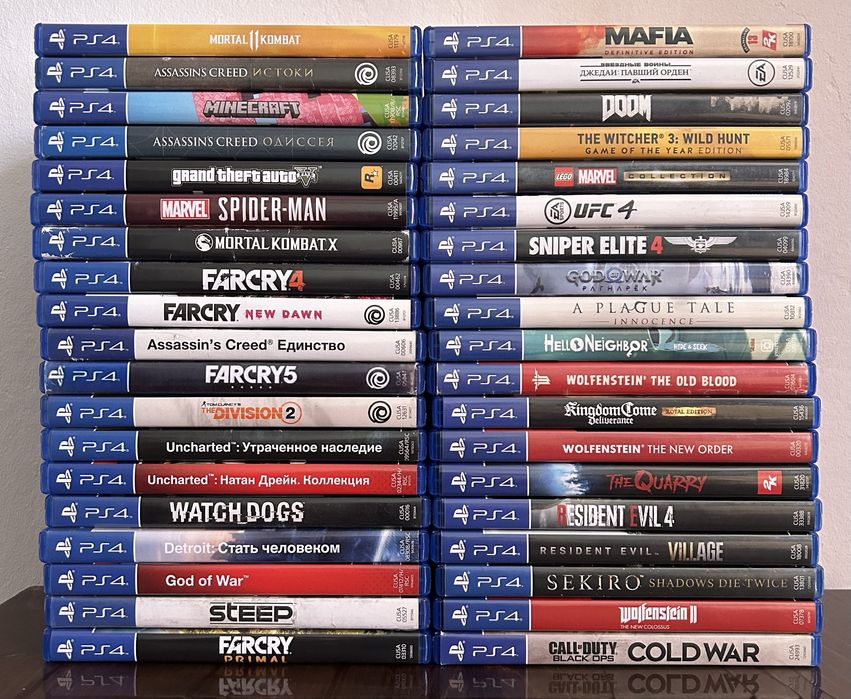 Игры на дисках пс4 пс5