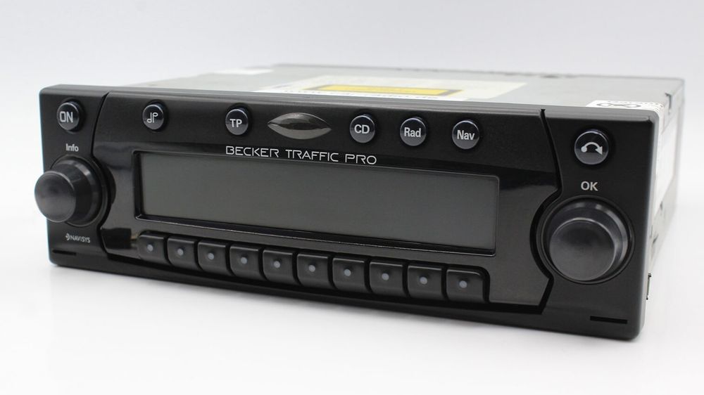 Radio CD Navigation Becker Trafic Mercedes Retro