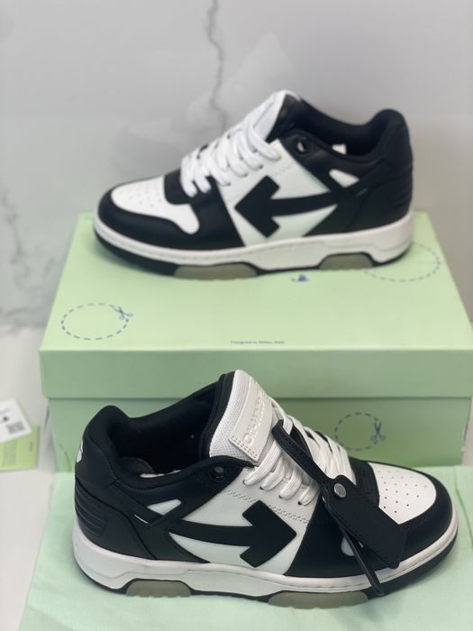 Off-White Out Of Office Calf Leather Panda