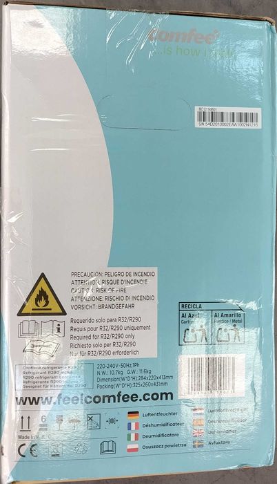 Dezumidificator Comfee - Aqua Dry 12L [#10825#]