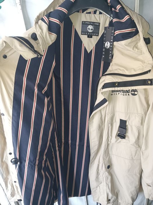 Timberland x Tommy Hilfiger geaca colaborare