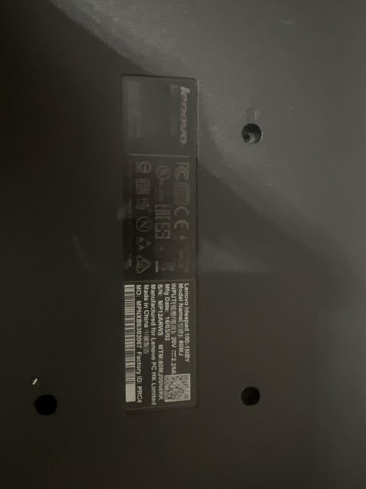 Продам ноутбук Lenovo 80MJ