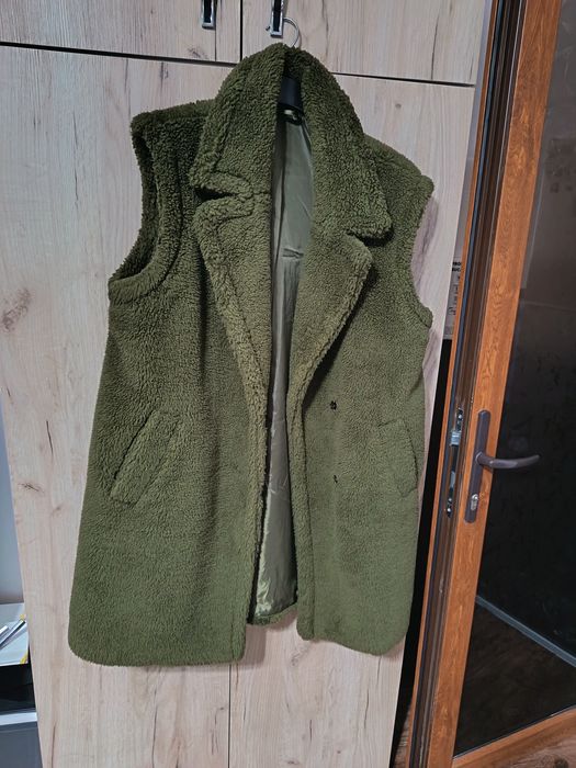 Vestă din imitație de blană