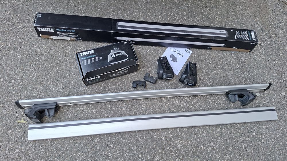 Багажни греди Thule Wingbar + Thule 757