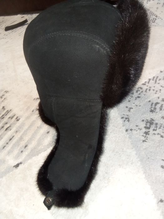 Шапка ушанка норка