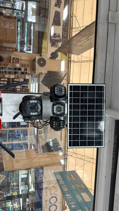 solnichniy kamera 8 mp quyoshdan zaryad olib ishldidi