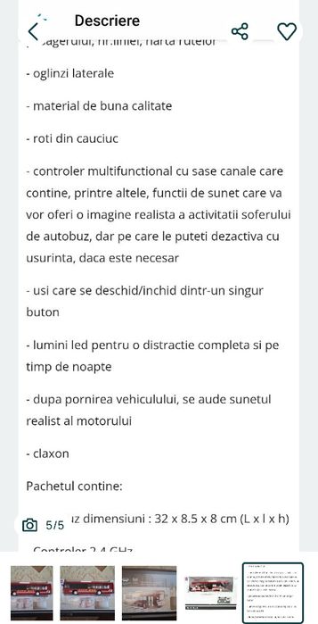 Autobuz si masina cu telecom muzica,lumini