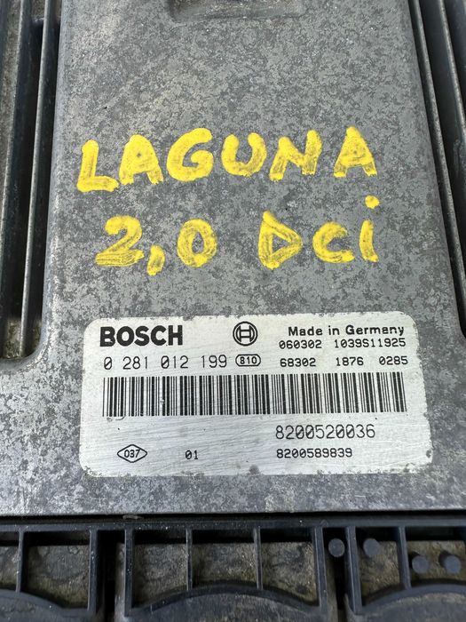 Calculator Renault Laguna 2 2.0 DCI cod 0281012199