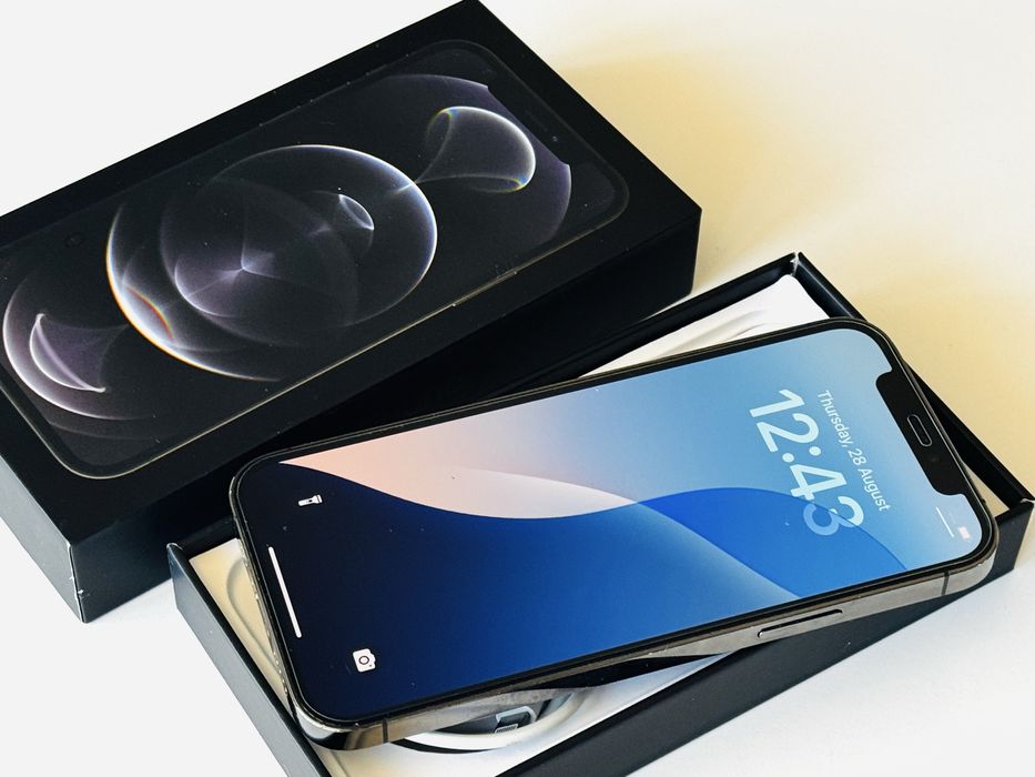 Iphone 12 Pro 128GB Graphite 100% Батерия! Гаранция 6 месеца