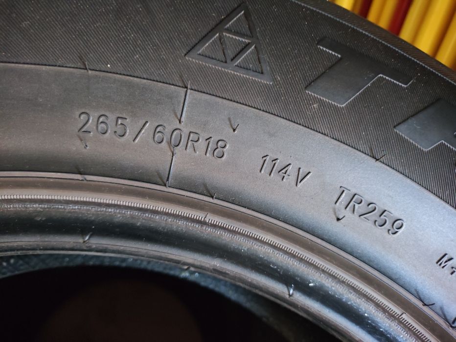 Шины 265/60/R18 TRIANGLE