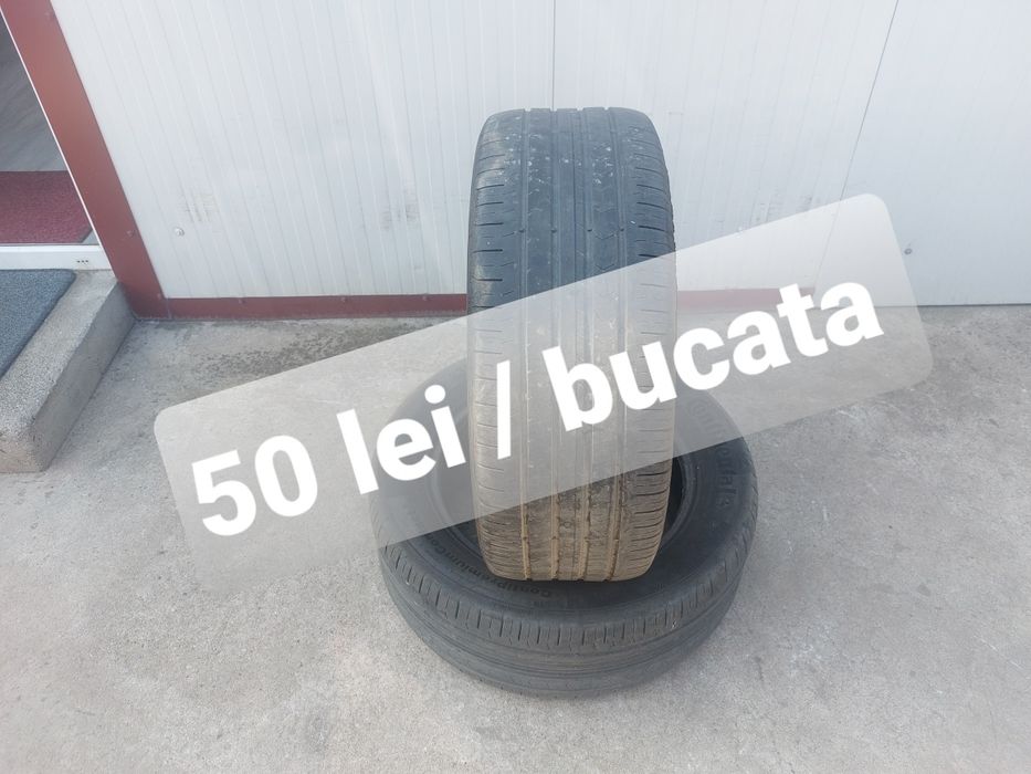 50 lei bucata! Doua anvelope de vara 235 55 17 Continental