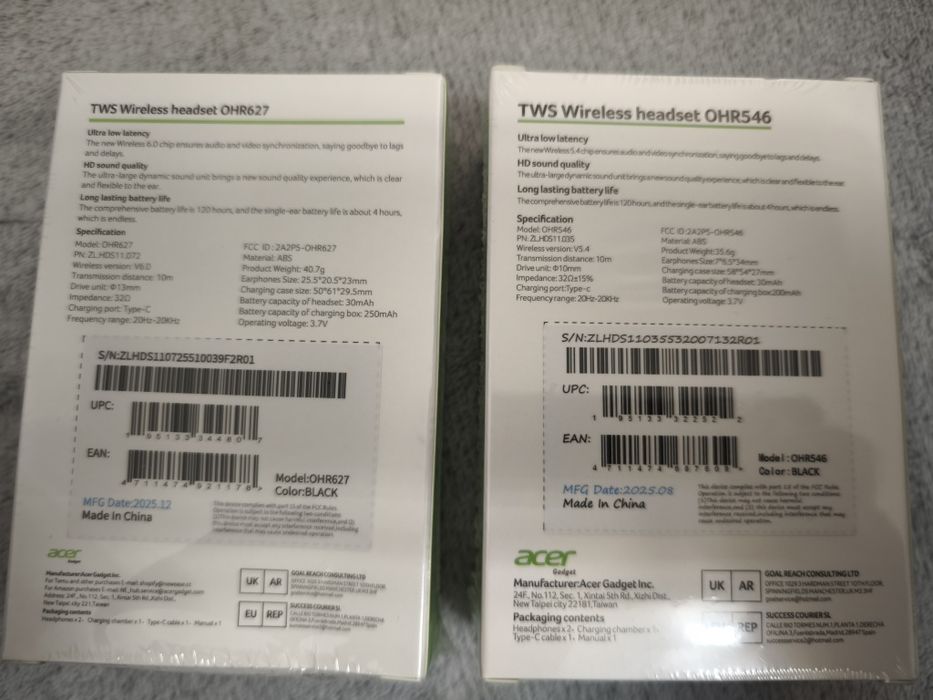 Vând căști wireless de la Lenovo, noi, sigilate!!!