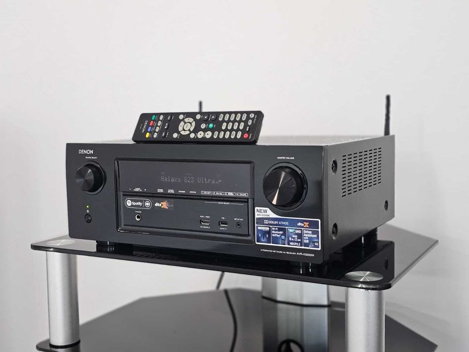 Receiver Denon AVR-X3200W Wi-fi Bluetooth 4K