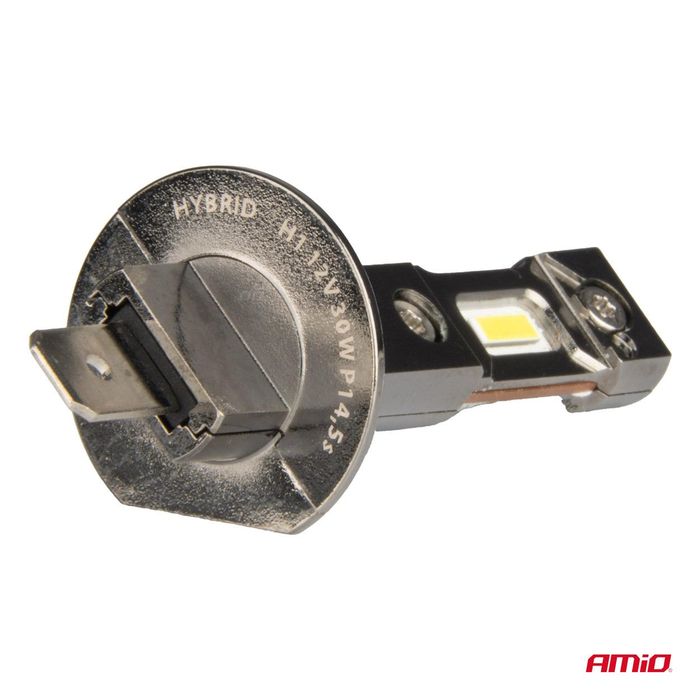 Led автомобилни крушки за фар 2броя hybrid серия h1 6000k canbus ...