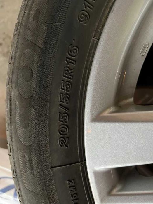 Oригинални Тойота джанти 16” с гуми 4бр.