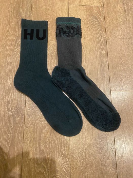 Оригинални ЧОРАПИ HUGO BOSS зелени, 2 чифта в комплект, Размер: 42-45