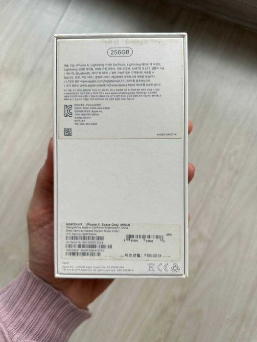 IPhone X 256GB Black