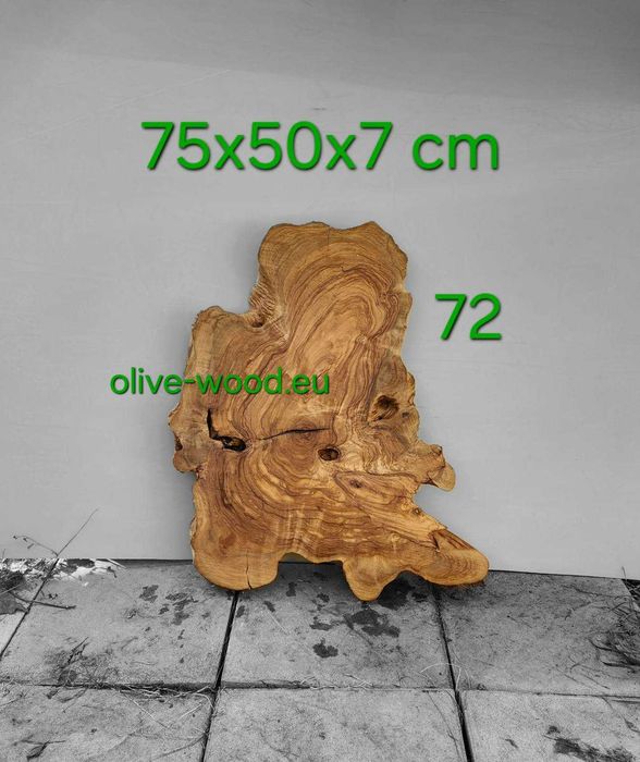 Дървен материал от маслина (янове) и шайби. Olive Wood Live Edge Slabs