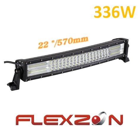 336W 516W 696W 876W Извит 7D Led Bar Лед Диоден Бар Прожектор 12-24V