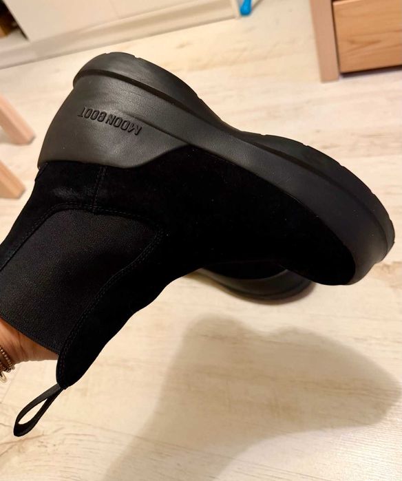 Moon Boot Luna logo-print boots, size 39