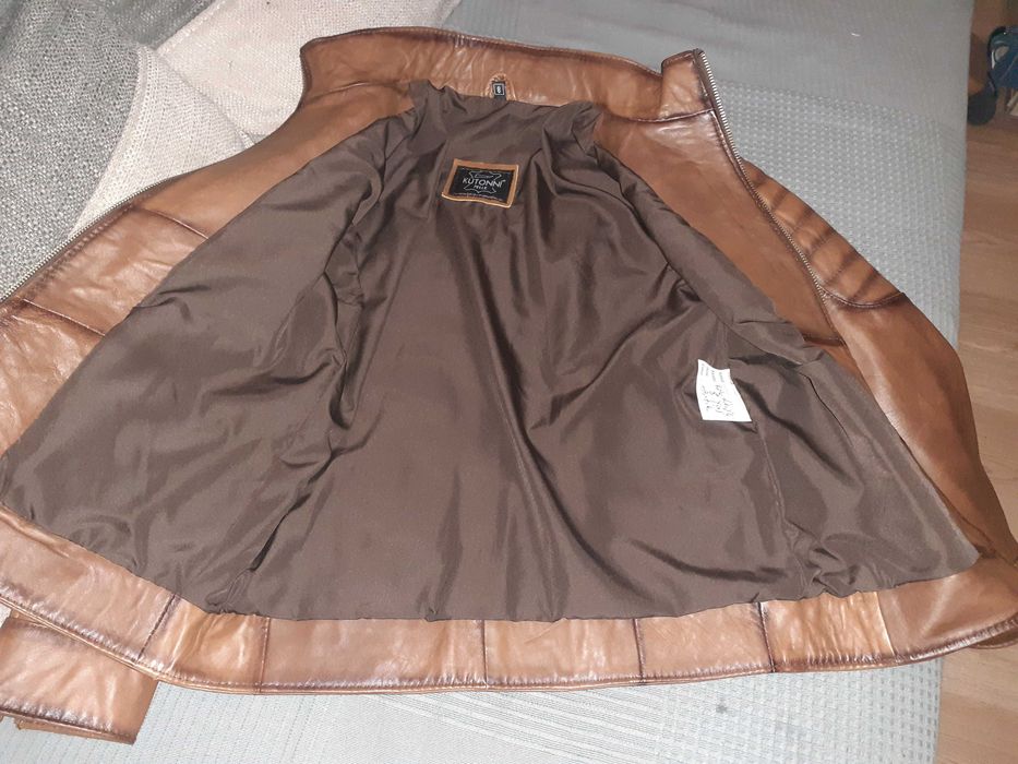 Haina de piele, jacheta , baieti - 8 ani