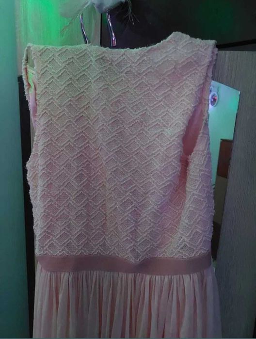 Rochie evenimente roz cu sclipici XXS/ XS