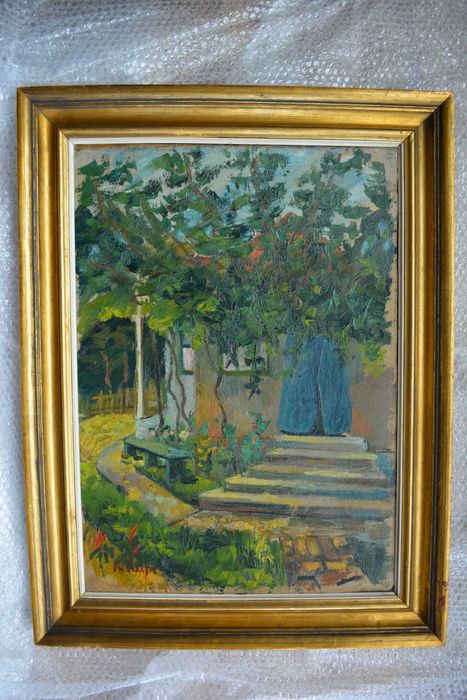 Ciupe Aurel - Curte, 1934