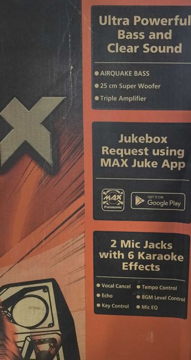 Аудио система PANASONIC SC-MAX3500EK