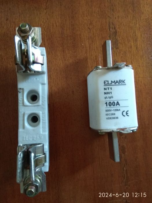 Предпазители, патрони.